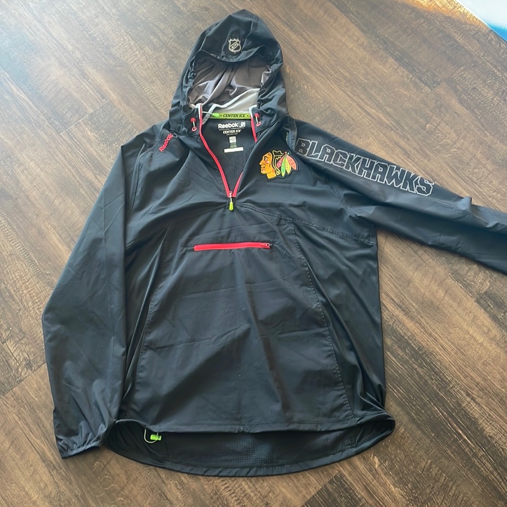 Reebok Blackhawks Kineticfit quarter zip